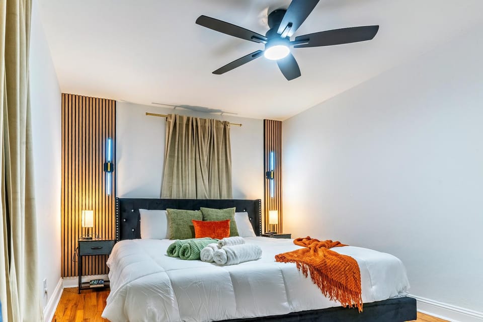 Bed, Bedroom