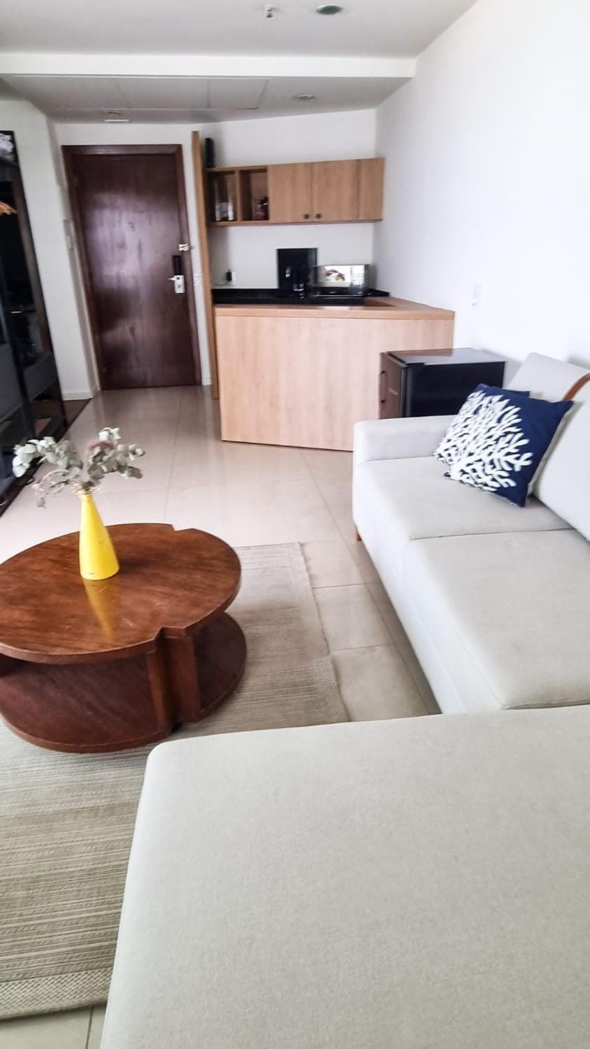 Kitchen or kitchenette, Living room, Seating area, minibar