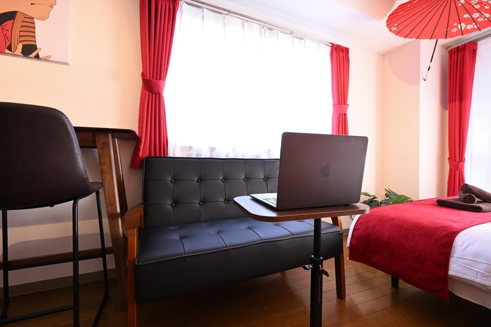 OMORI Red&Blue Hotel Apartment in Yokohama
