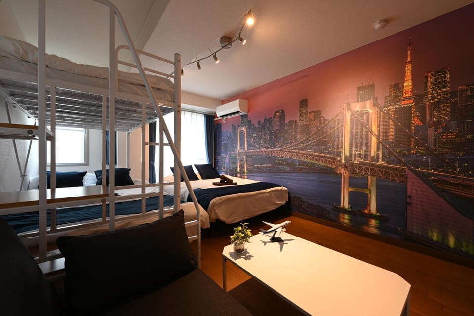 OMORI Red&Blue Hotel Apartment in Yokohama
