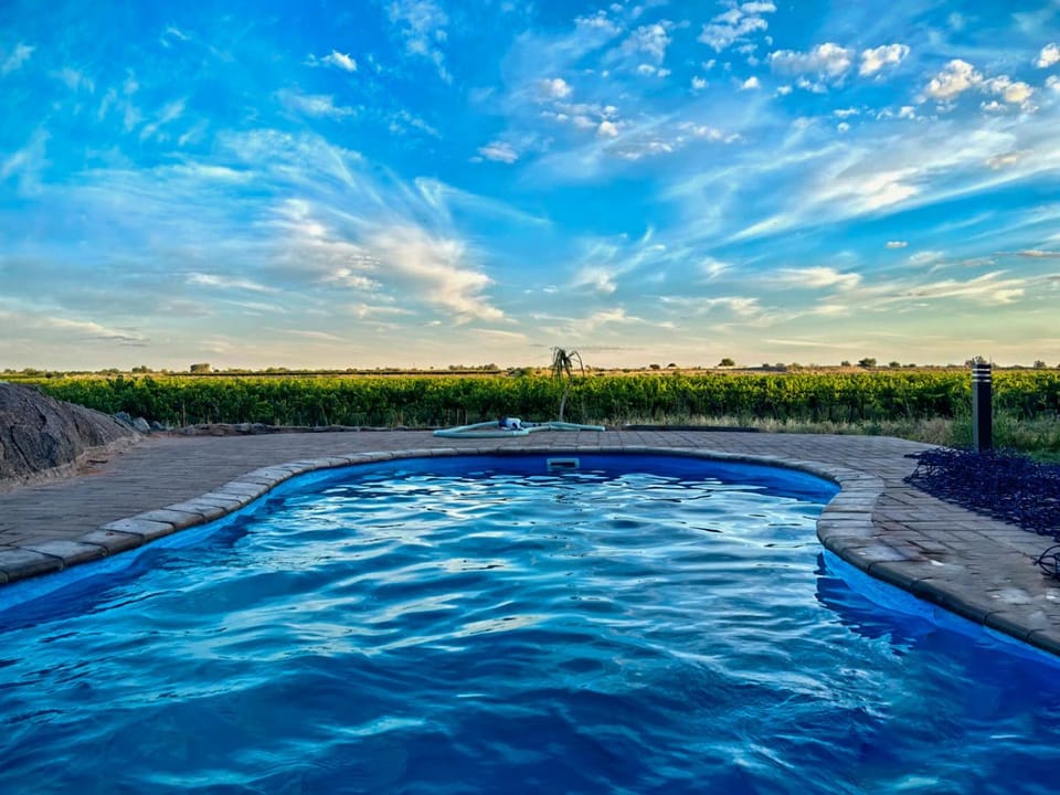 Natural landscape, Pool view, Swimming pool