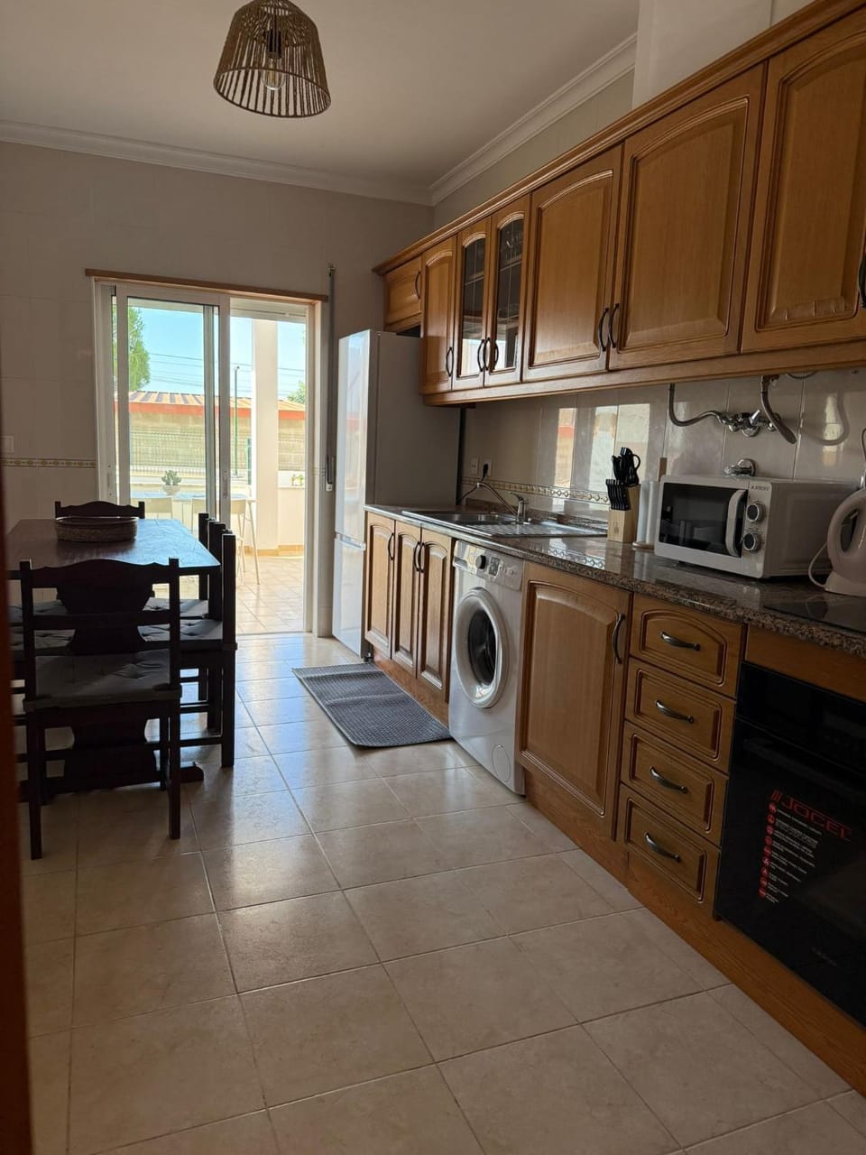 Kitchen or kitchenette, Dining area, dishwasher, oven, stove, toaster