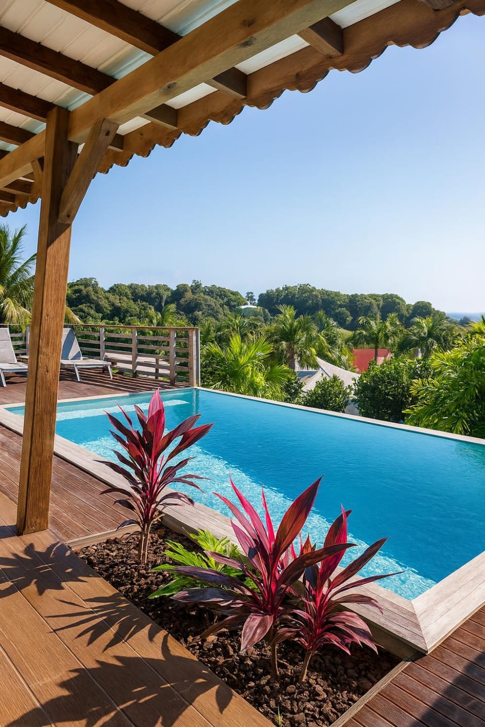 Day, Natural landscape, View (from property/room), Balcony/Terrace, Mountain view, Pool view, Swimming pool