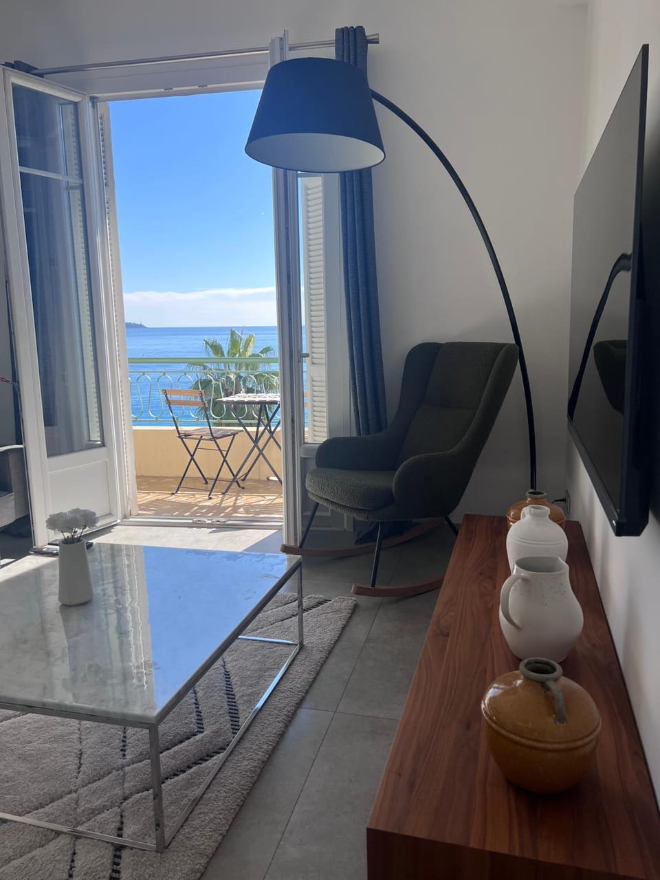 View (from property/room), Balcony/Terrace, Sea view