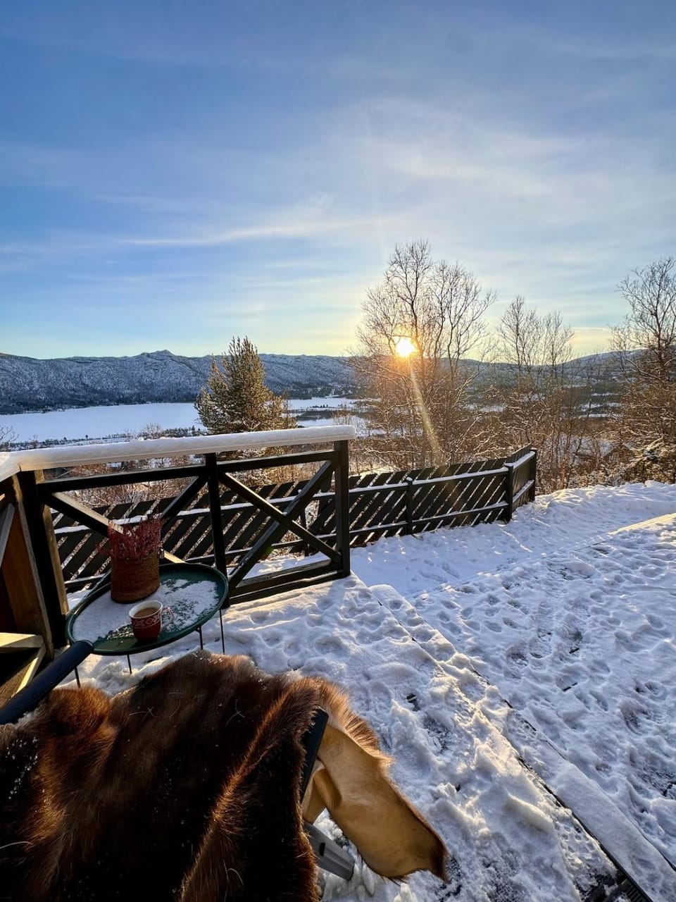 Charming cabin with lovely views at Geilo Cabin in Geilo