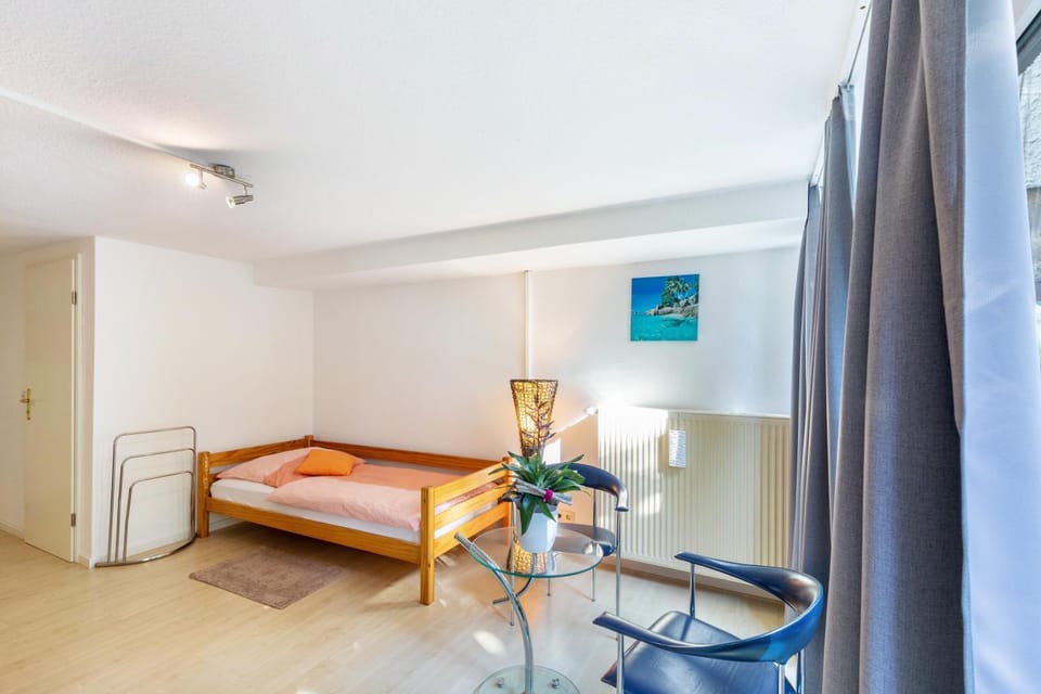 Property building, Living room, Bedroom