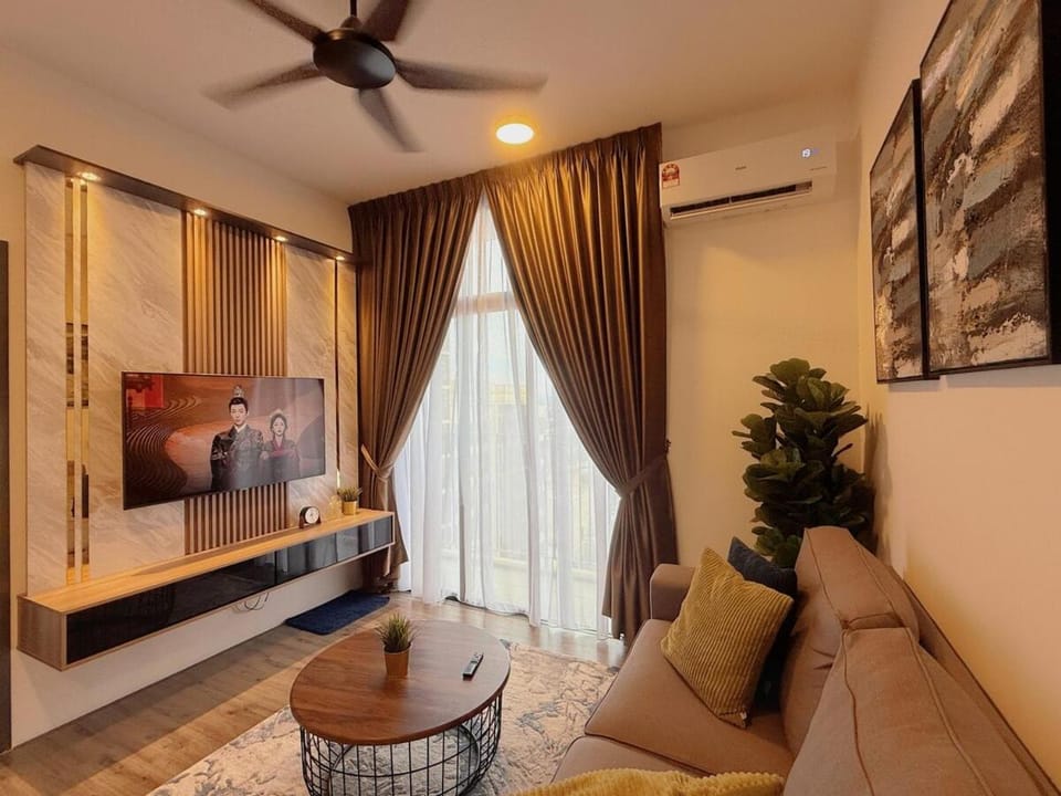 TV and multimedia, Living room, Seating area, air conditioner