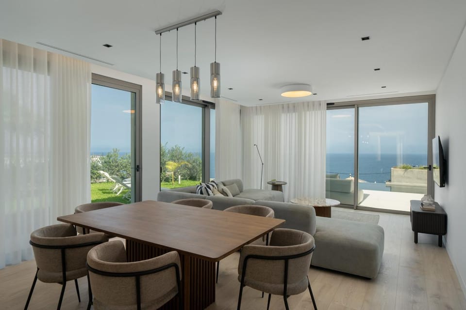 Natural landscape, Living room, Seating area, Dining area