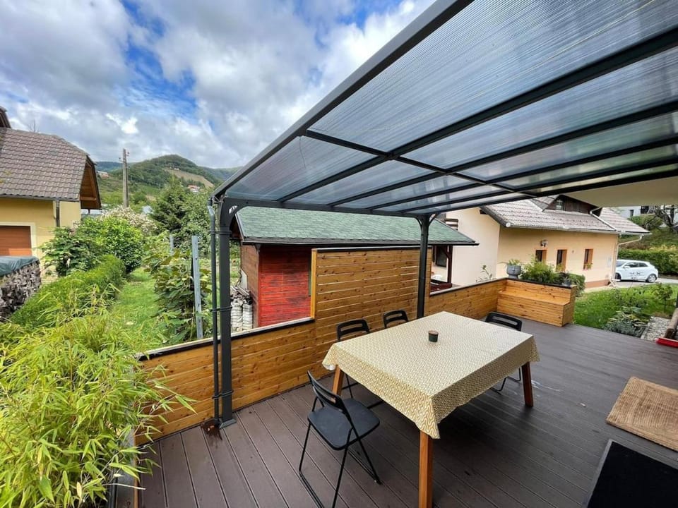 Patio, Balcony/Terrace, Dining area, Garden view