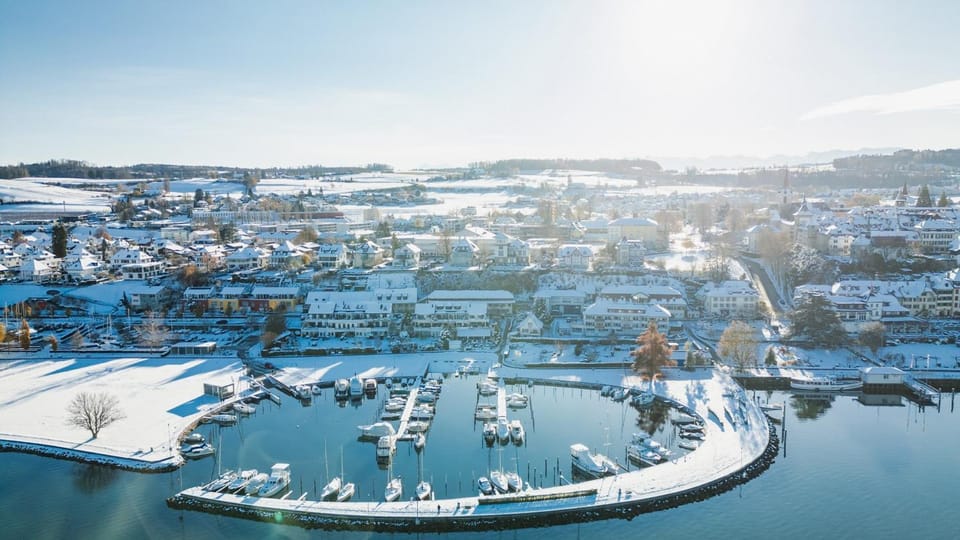 Day, Natural landscape, Bird's eye view, City view, Lake view