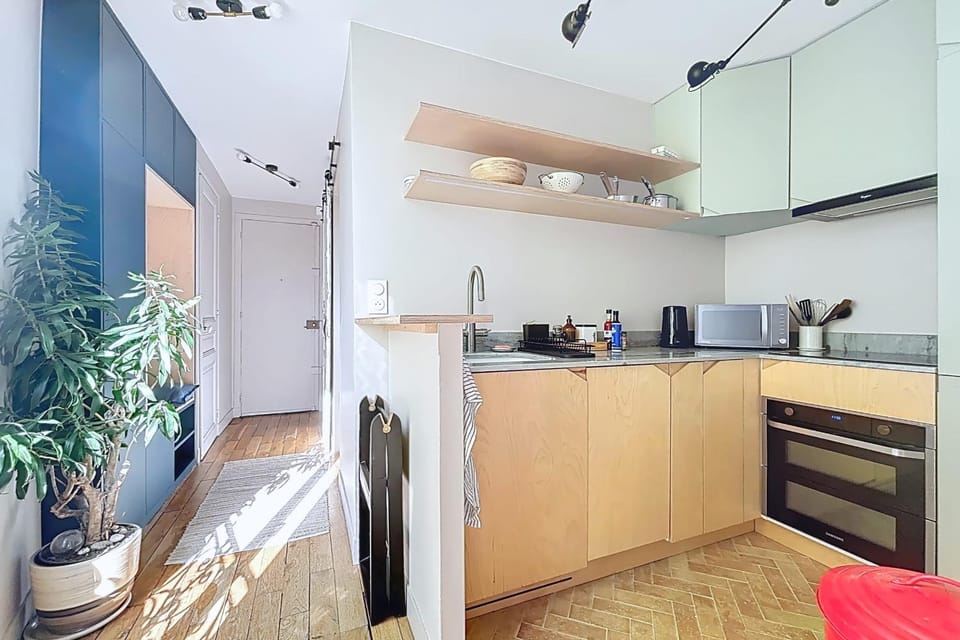 Bright apartment in Mouzaïa Paris 19th arrondissement Apartment in Paris