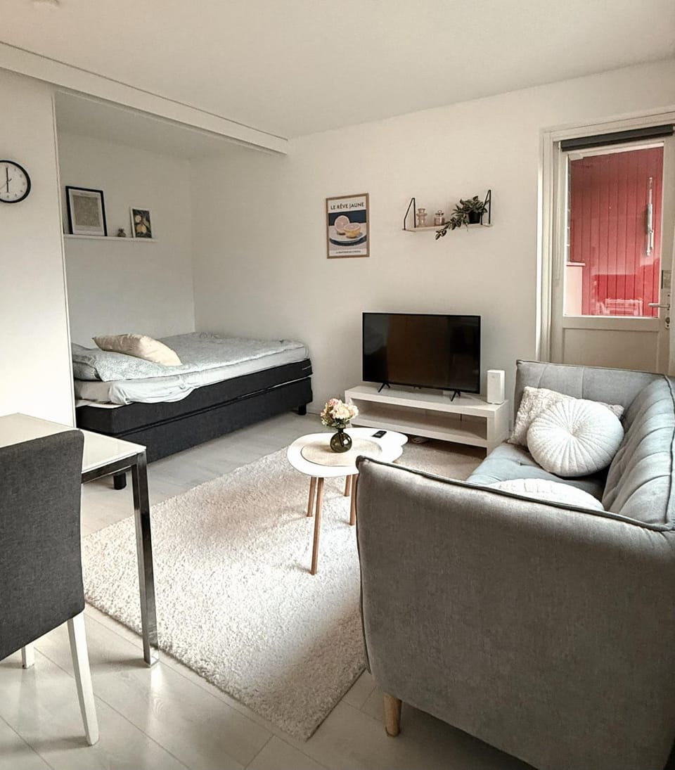 Communal lounge/ TV room, Bed, TV and multimedia, Living room, Photo of the whole room