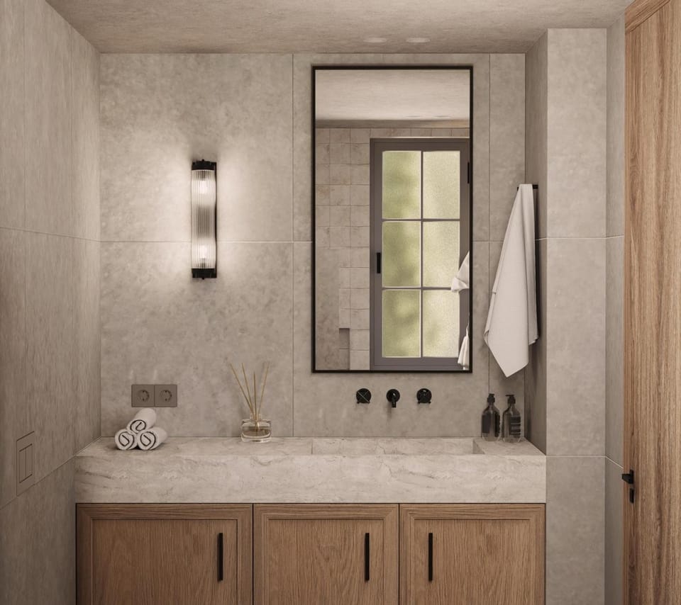 Shower, Bathroom, towels