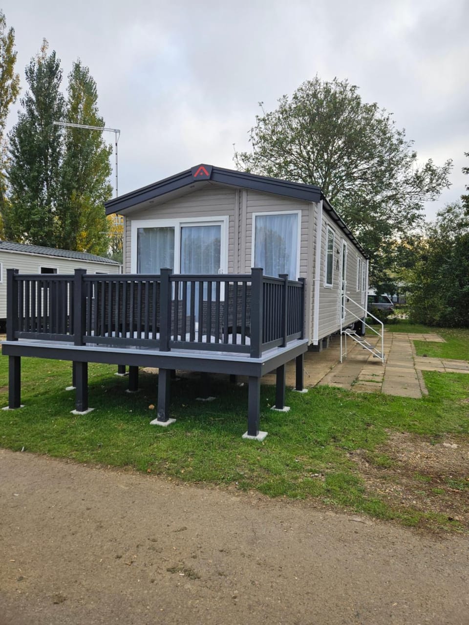 Property building, Garden view