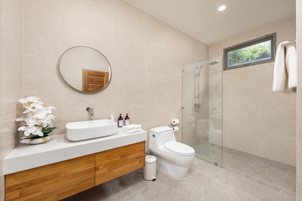 Shower, Toilet, Bathroom, towels