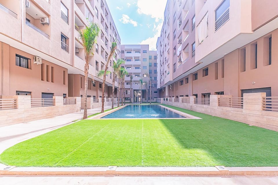 Property building, Day, Natural landscape, Swimming pool