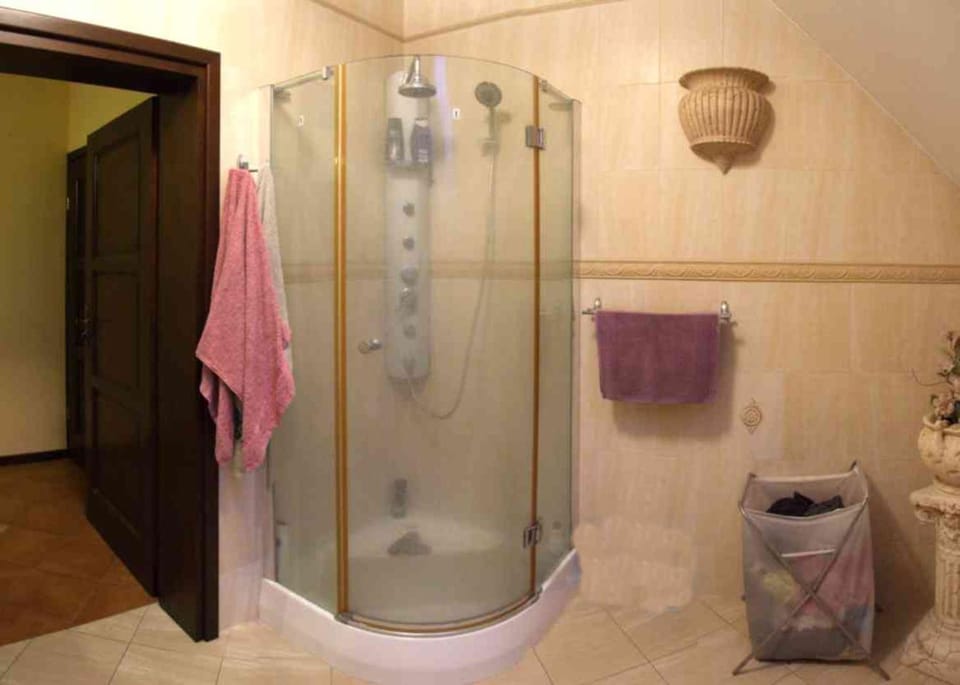 Shower, Bathroom, towels
