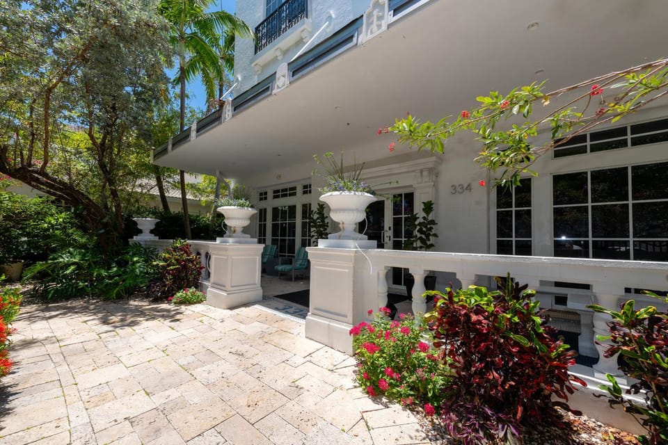 Property building, Garden