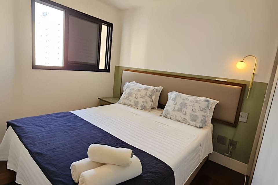 Flat Hotel c/dois quarto dois banheiro perto metro Apartment in Sao Paulo City