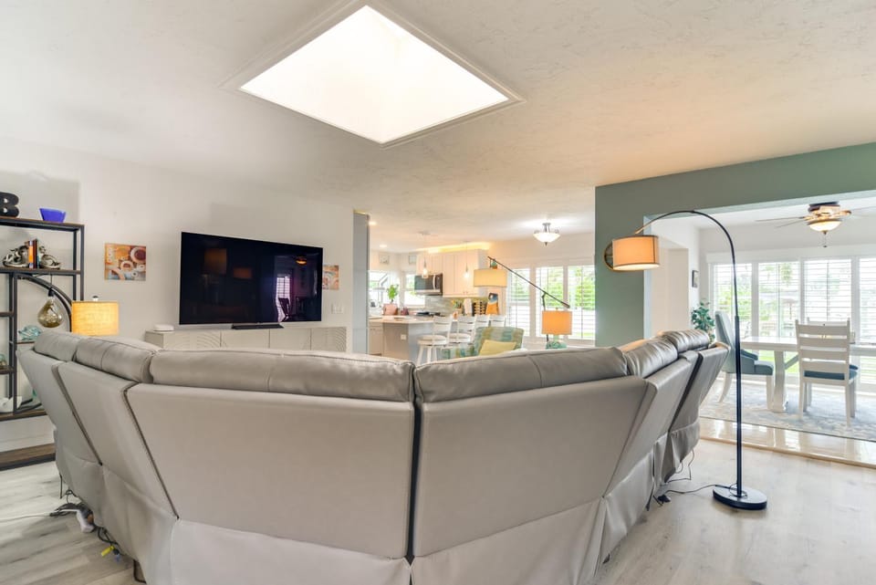Waterfront Largo Home w/ Canal Access + Boat Dock House in Largo