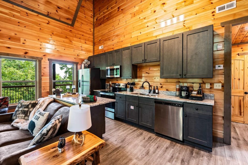 Kitchen or kitchenette, dishwasher, oven, pet friendly, stove