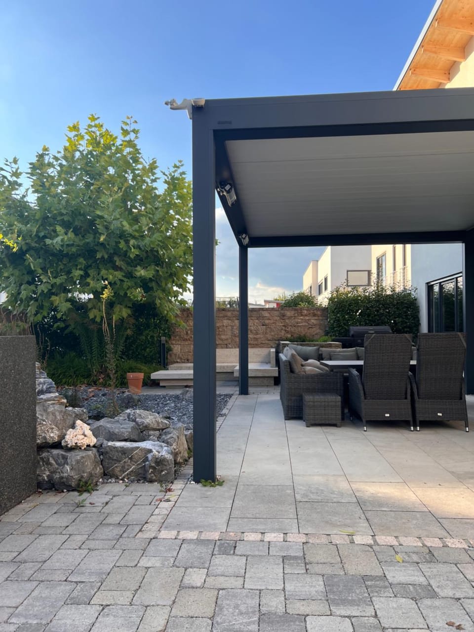 Seating area, Garden view
