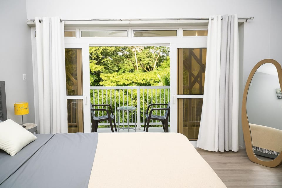 Patio, Bed, View (from property/room), Bedroom