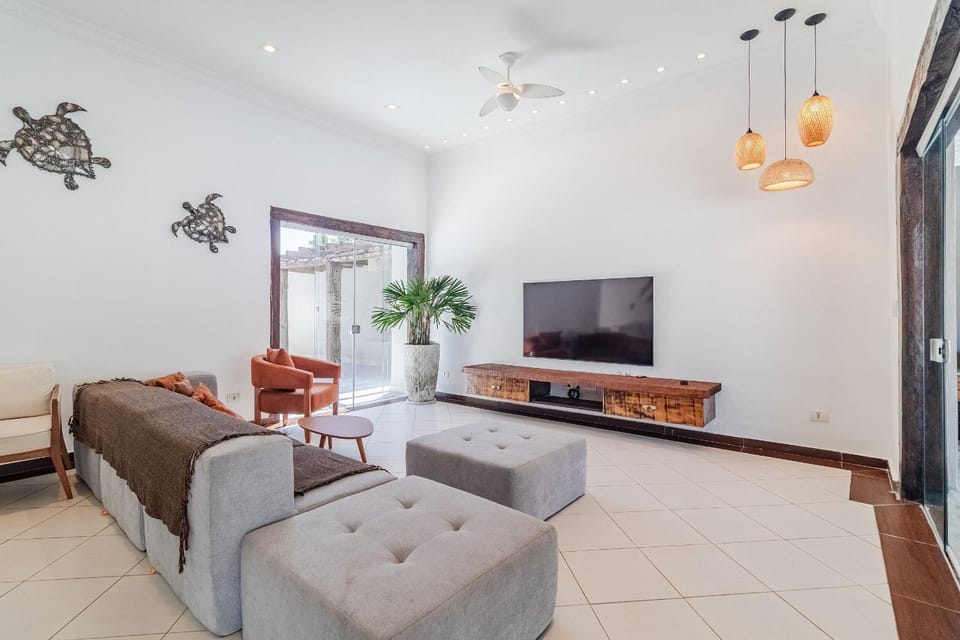 140m Praia | Roupa de Cama, Toalhas | 4 Vagas House in State of São Paulo