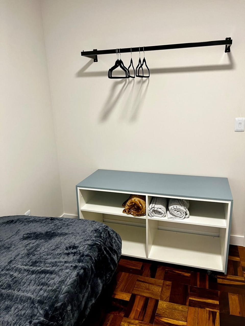 Bed, Photo of the whole room, Bedroom, wardrobe