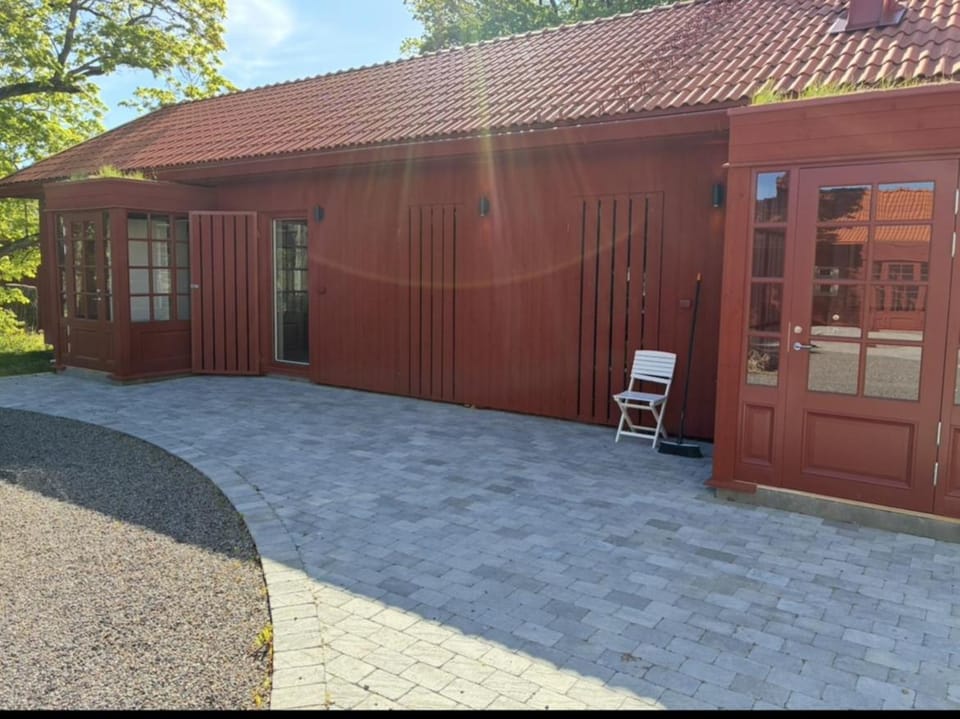 East wing at Bergmansgård Apartment in Sweden