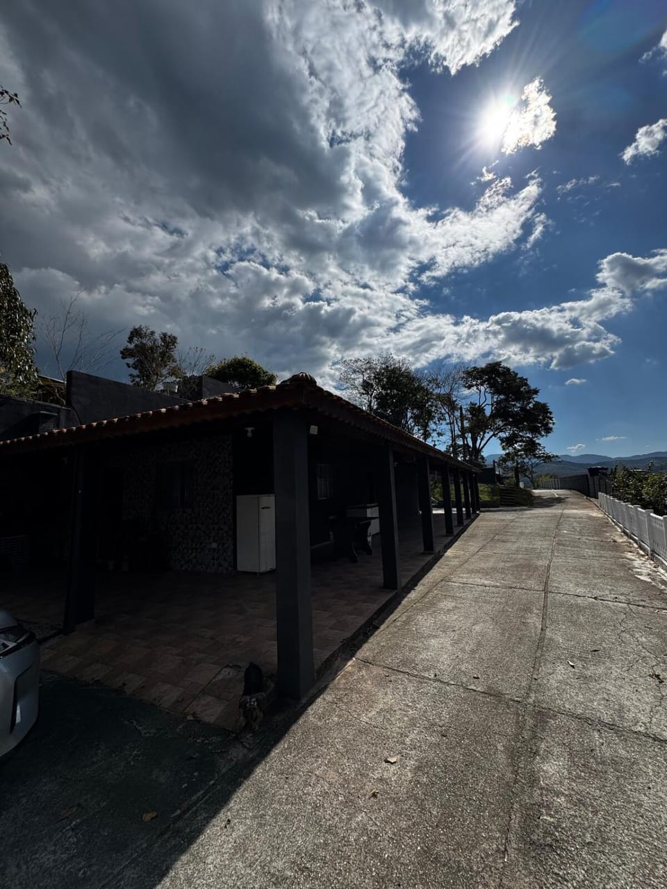 Natural landscape, Parking