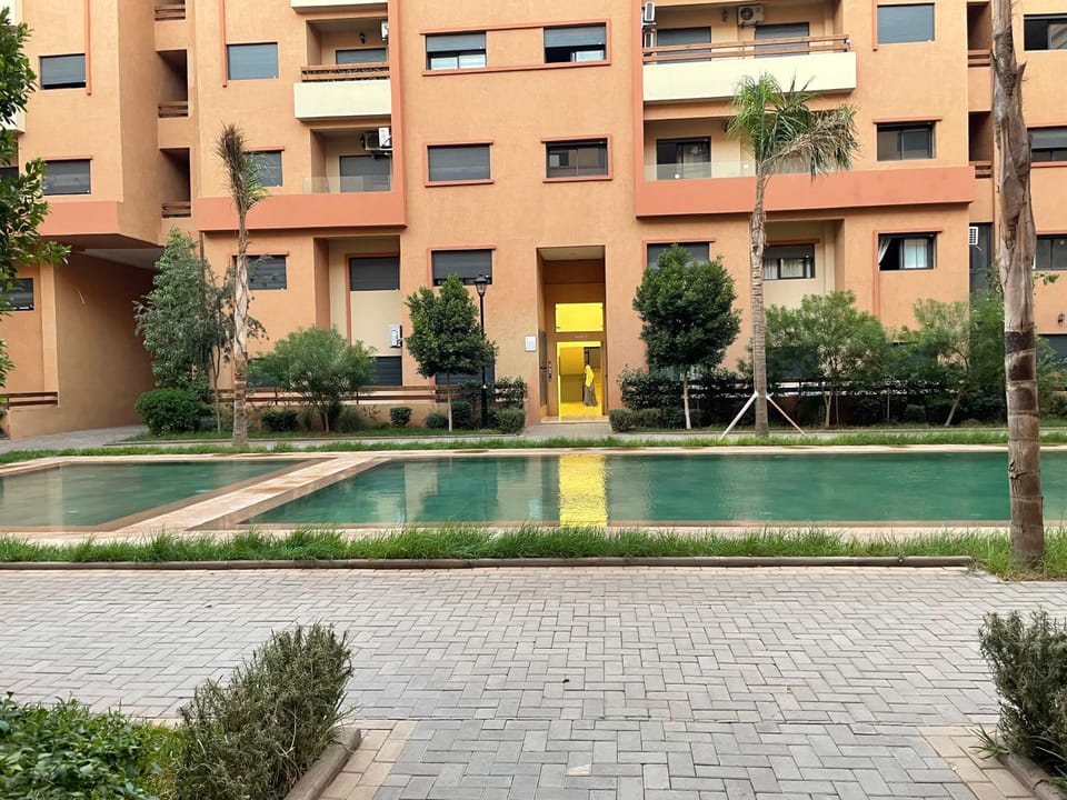 Property building, Day, Pool view, Swimming pool