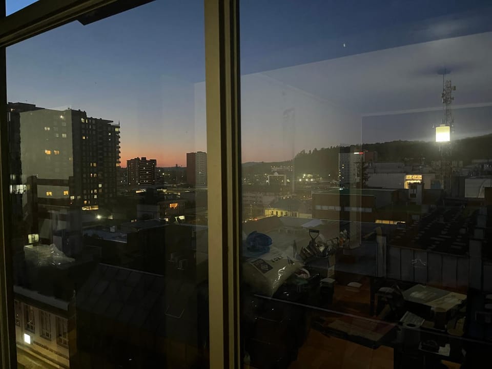 City view, Sunset