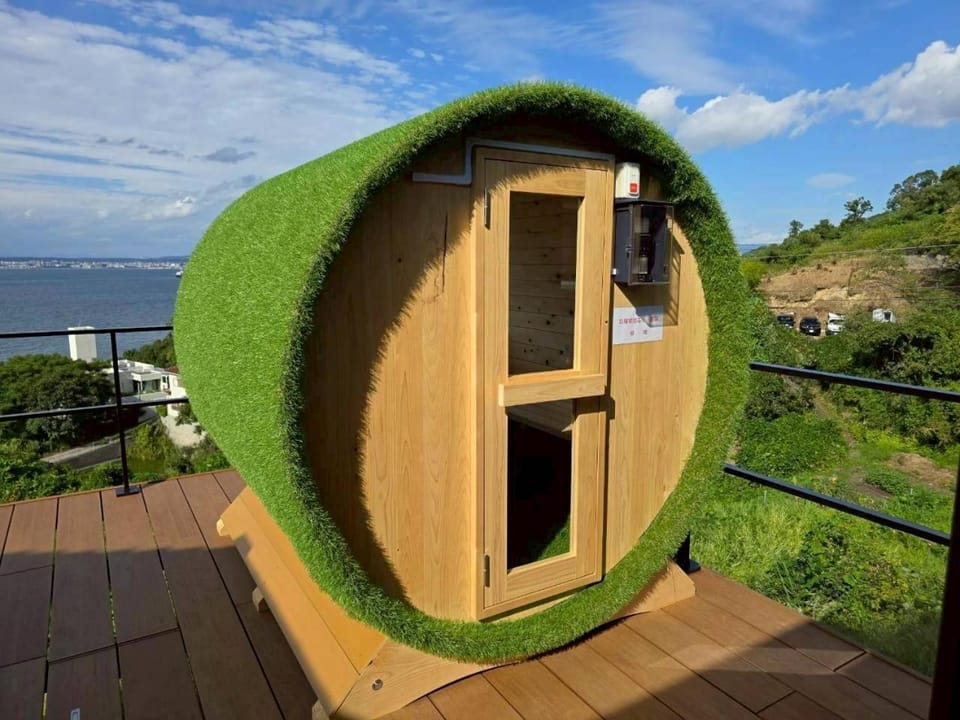 BBQ facilities, Sauna, Sauna, View (from property/room), Sea view, Area and facilities