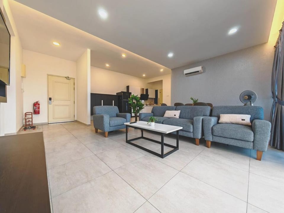 Living room, Seating area, air conditioner