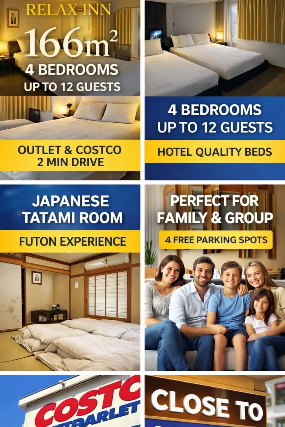 Private House Relax Inn Walking Distance to Costco Outlet Free Parking 4 Cars BBQ 広い一棟貸しRelax Inn 最大14名ok 4寝室2リビング広くてお得13名様まで1人1台ずつの寝具なので気楽ですアウトレット徒歩圏一軒家まるまる貸し切り車4台無料 House in Chiba Prefecture
