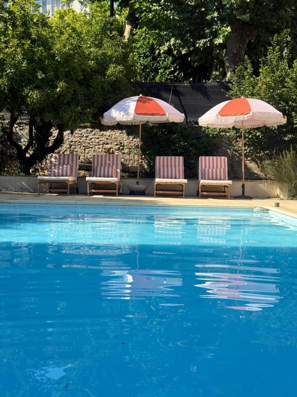 Pool view, Swimming pool, sunbed