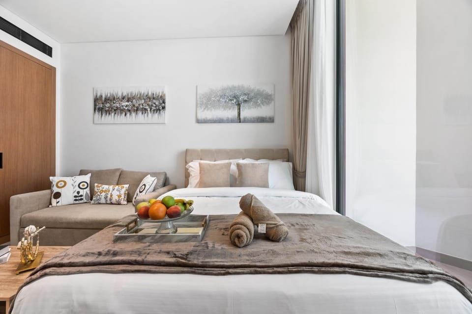 luxury Madrid Studio-Binghatti Azure Apartment in Dubai