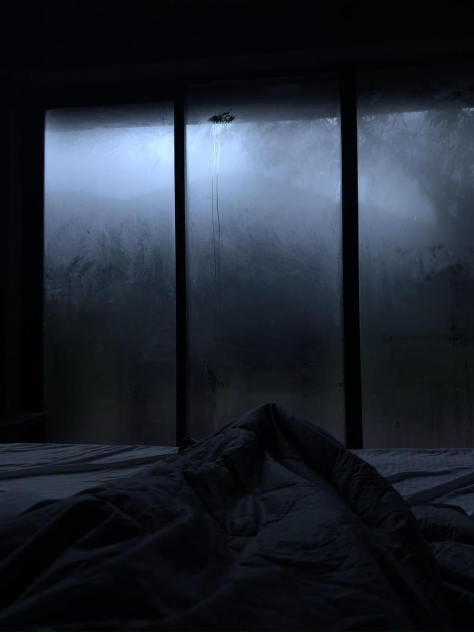 Bed, Night, Bedroom