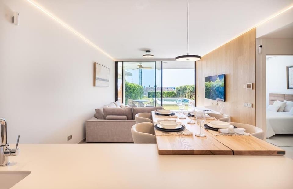 Eden Retreat Luxury 2BR with Private Pool Apartment in Costa del Sol