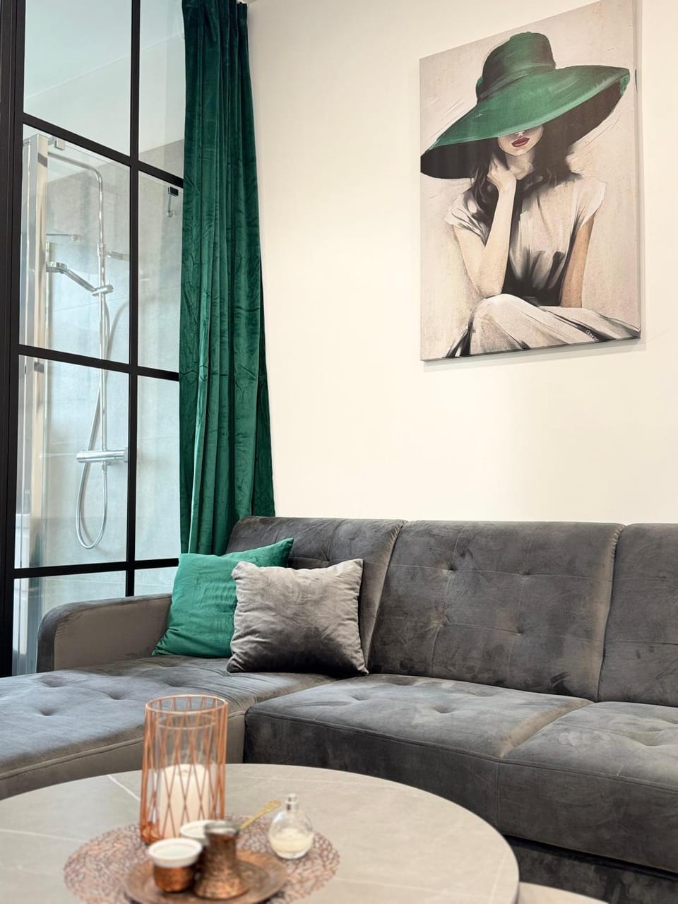 Decorative detail, Seating area