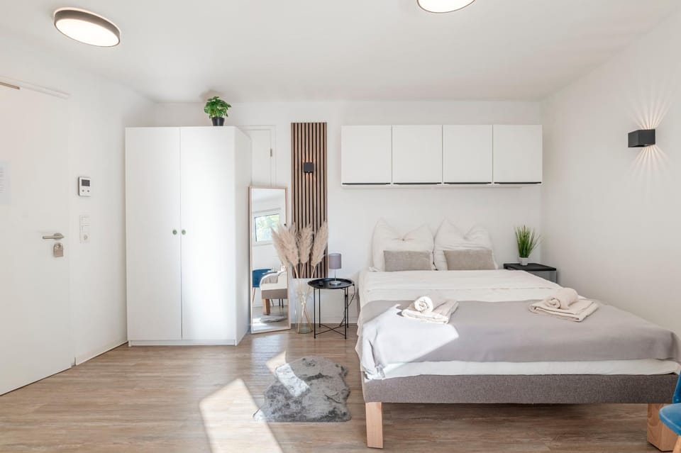 SpaceStays Bunker Messe Apartment Wi-Fi TV Apartment in Essen