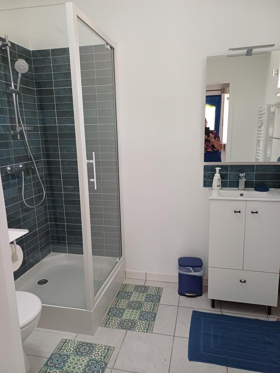 Bathroom, Living room