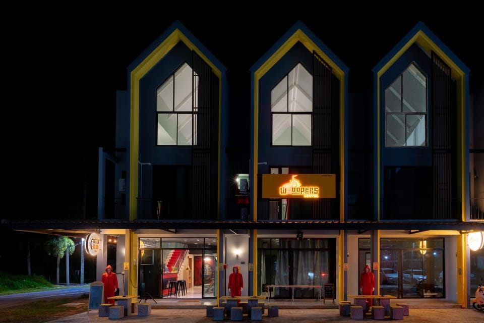 Property building, Night