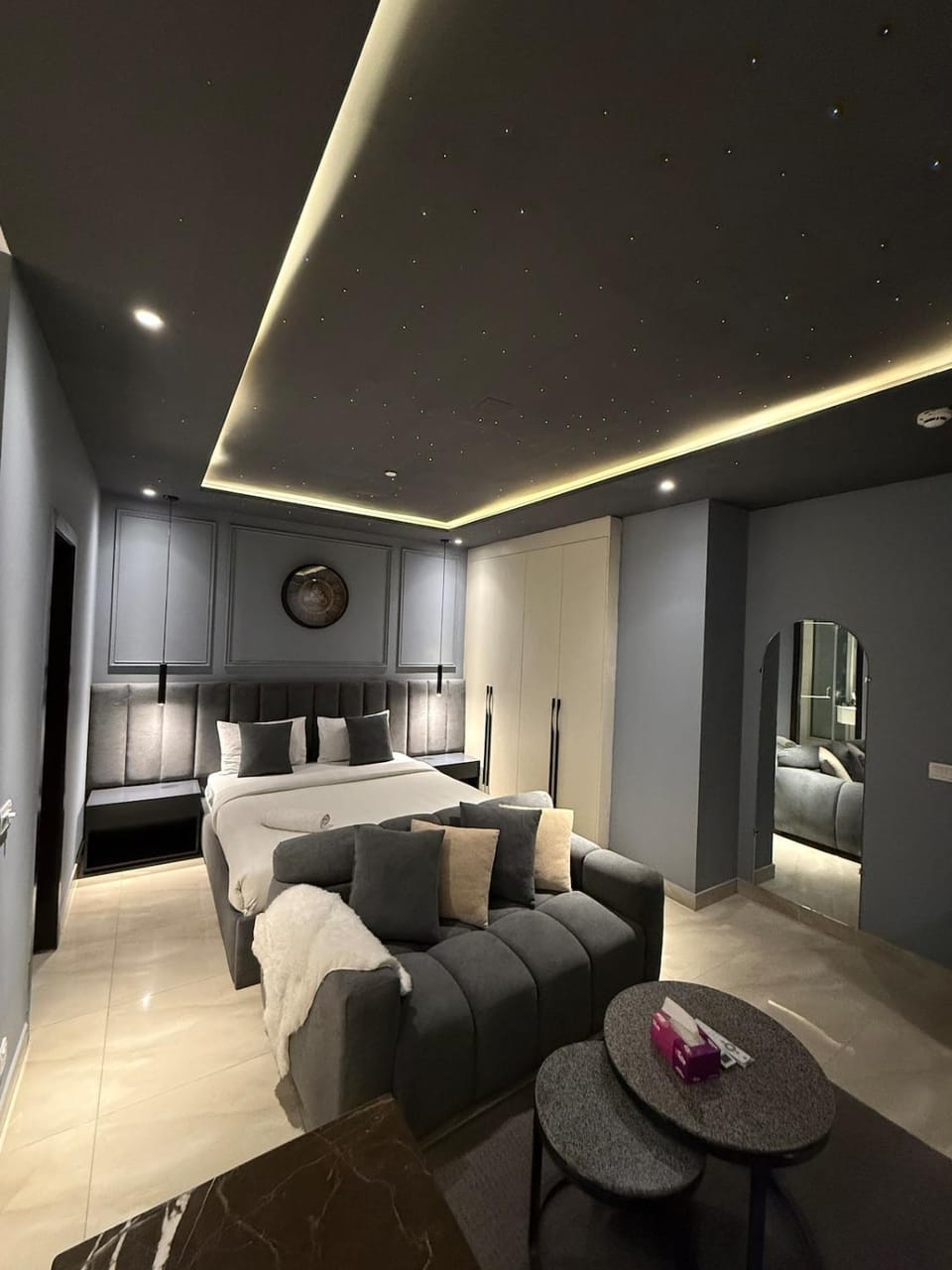 Living room, Bedroom