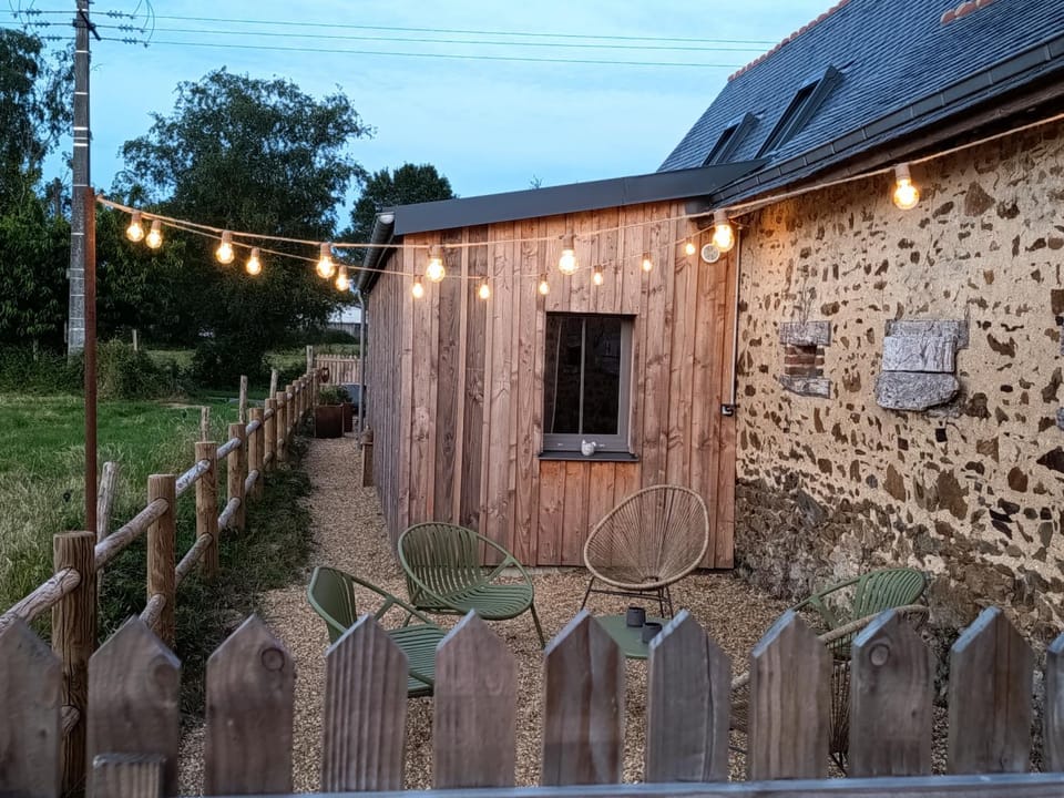 Property building, Patio