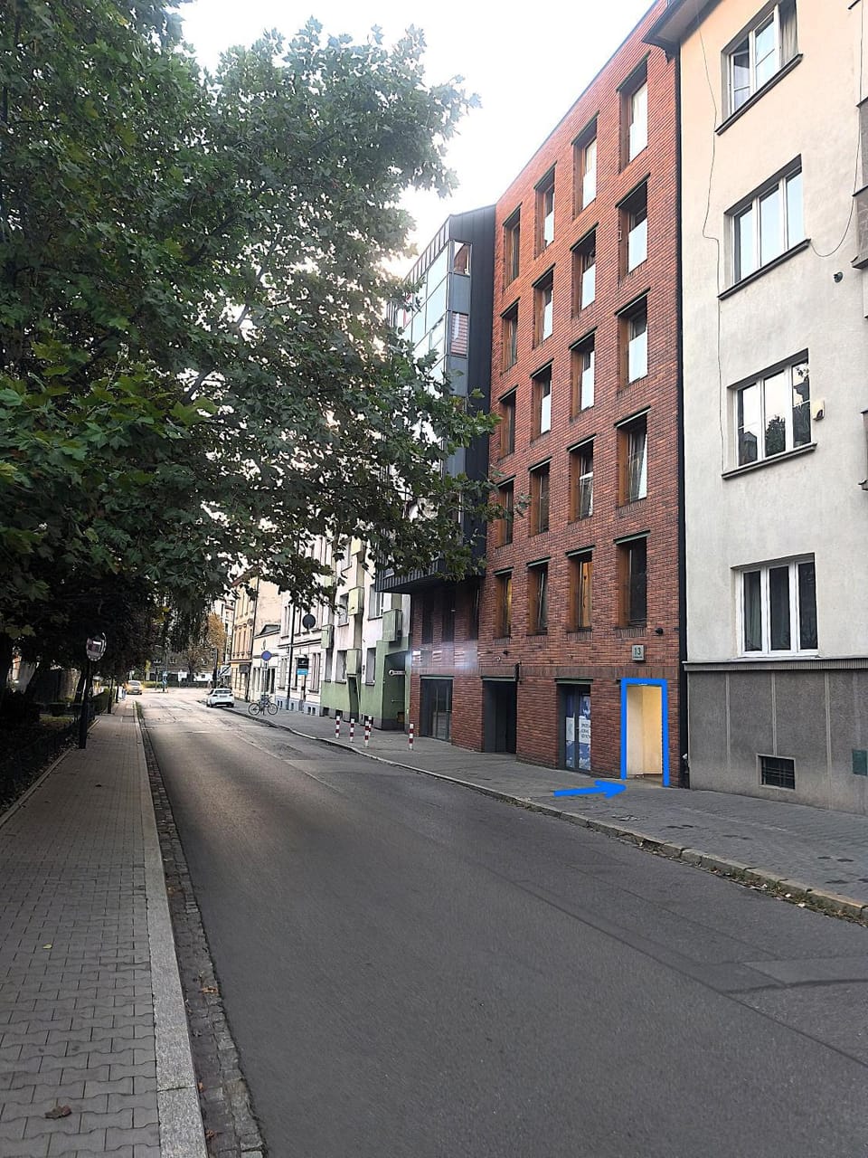 Property building, Street view