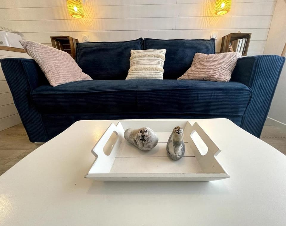 L'Escale, Studio cosy 15m2 avec vue mer, idéal couple - Ault Apartment in Ault