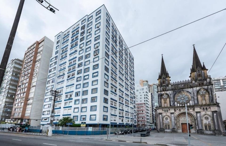 Apartamento em frente a Praia, Embaré Santos Apartment in Santos