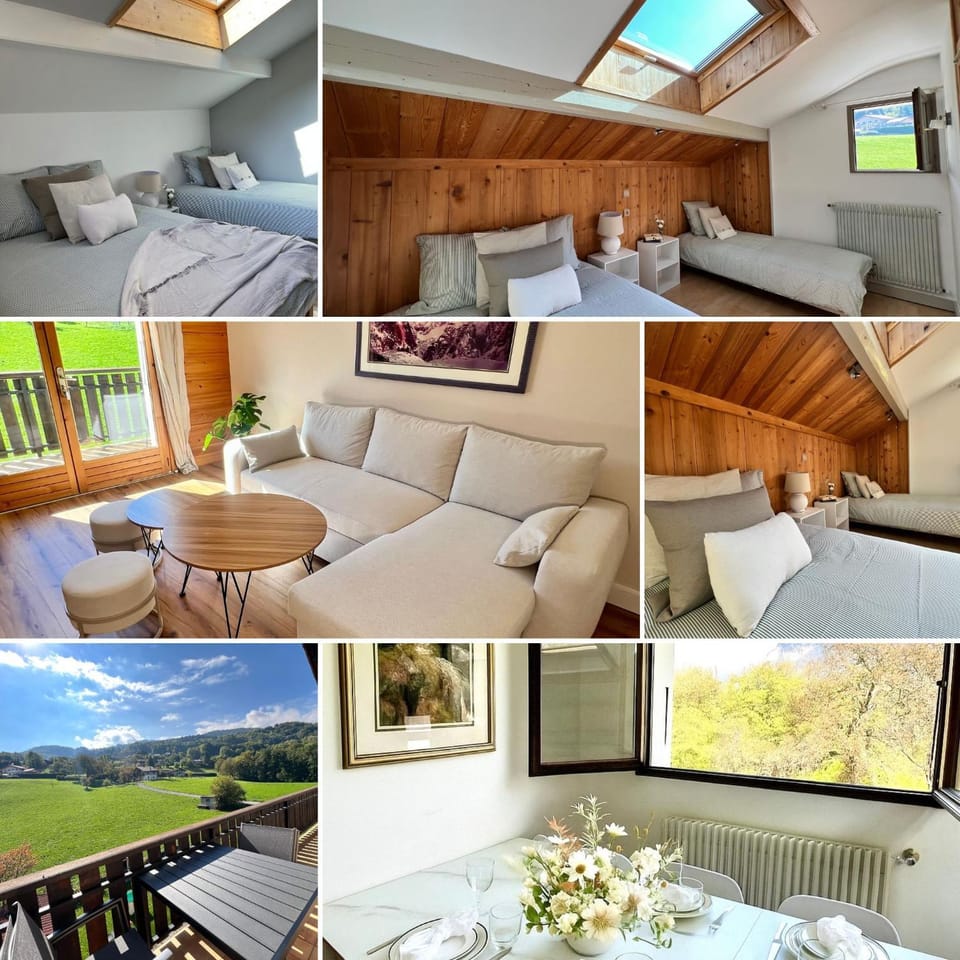 Appartement Champêtre - Terrasse, Vue & Parking by AlpenlySallanches Apartment in Haute-Savoie